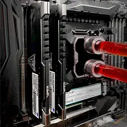 Модуль пам'яті DDR4 Patriot Viper Steel 2х32GB 3200MHz Black (PVS464G320C6K) [173343] - мініатюра 7