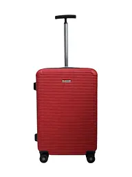 Валіза дорожня середня (M) полікарбонат Airtex 968 70л 65х42х28см Червона (Red)