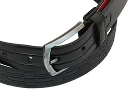 Чоловічий шкіряний ремінь Skipper 120-140х3,3 см acs0017548 - мініатюра 4
