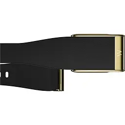 Ремінець Whoop LeatherLuxe Tapered для Whoop MG Life Black with Gold S/M [166329] - мініатюра 2