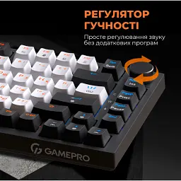 Клавіатура GamePro MK160B Red Switch Black [121462] - мініатюра 11