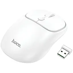 Миша Hoco GM25 Space White [136123] - мініатюра 2