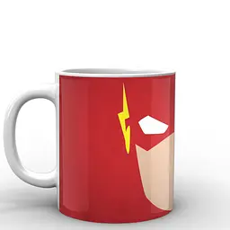 Кухоль GeekLand Флеш Flash мінімалізм FS.02.003 330 мл білий - мініатюра 2