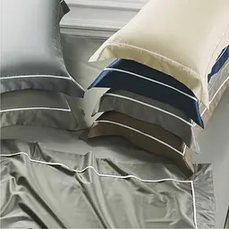 Комплект постільної білизни Lovely Svi сатин люкс 300ТС (135г/м2) Євро Brown (240326) - мініатюра 4