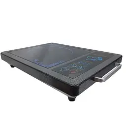 Інфрачервона плита кухонна склокерамічна варильна поверхня 2000W Domotec MS-5842 чорна - мініатюра 4