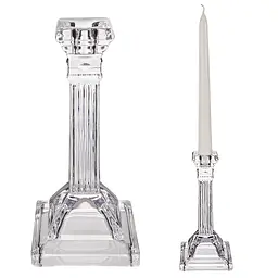 Підсвічник скляний LeGlass, 20 см (355-262) - мініатюра 2