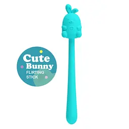 Вібратор Pretty Love Cute Bunny Turquoise, 7 vibration functions - мініатюра 4