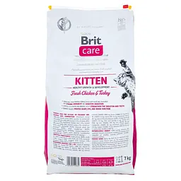 Сухий корм Brit Care Cat GF kitten Hгrowth Developmen 7 кг для кошенят для здорового росту та розвитку - мініатюра 3