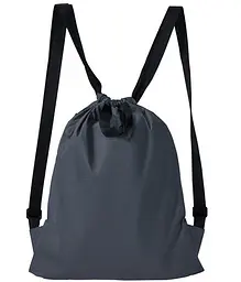 Рюкзак RunMi 90 Ninetygo Lightweight Urban Drawstring Backpack Dark Grey - мініатюра 2