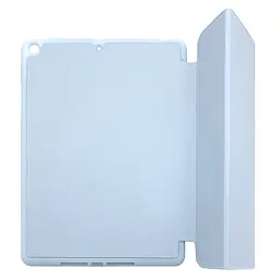 Чохол-книжка CDK для Apple iPad 10.2" 8gen 2020 екокожа/силікон Smart Case cлот стилус (011189) white ice - мініатюра 5