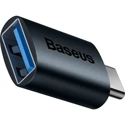 Перехідник OTG USB 3.1 AF to USB-C blue Baseus (ZJJQ000003)