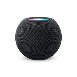 Портативна акустика Apple HomePod mini смарт Space Gray (MY5G2) - мініатюра 4