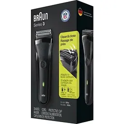 Електробритва Braun Series 3 300s Black UA - мініатюра 3