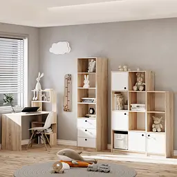 Письмовий стіл Open shelf 750х1200х550 мм Дуб Сонома - мініатюра 2