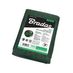 Сітка захисна Bradas 95% затінення 160 г/м² 2x10 м (AS-CO16020010GR/P)