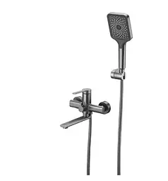 Змішувач для ванни Mixxus Lord 009 Euro Graphite (MI7140) - мініатюра 2