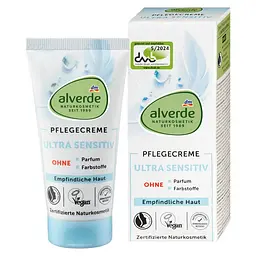 Крем Alverde Naturkosmetik для догляду за чутливою шкірою обличчя 50 мл