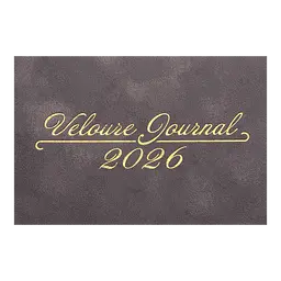 Щотижневик датований Buromax Velour 2026 A5 штучна шкіра сірий (BM.2710-09) - мініатюра 4