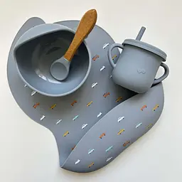 Силіконовий посуд img_e0553 Y18 сірий ПРЕМІУМ, якість Супер