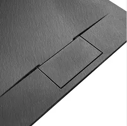 Душовий піддон Rea Bazalt 90x120 long black REA-K3325, Чорний матовий - мініатюра 3