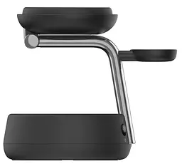 Зарядний пристрій Belkin UltraCharge Pro 3-in-1 Magnetic Charging Dock 25Вт, Charcoal (WIZ040KQCH) - мініатюра 4