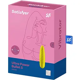 Мінівібратор Satisfyer Ultra Power Bullet 5 Yellow - мініатюра 4