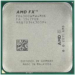 Процесор AMD FX-4300 3.8-4.0 GHz AM3+, 95W Б/В