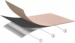 Ролети на вікна Блекаут Ролета тканинна Термо блікаут 056 Айворі 670 - мініатюра 3