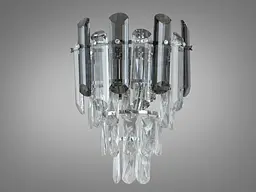 Бра настінне класичне Diasha 2022/2W CH 2 E14, 40W, хром, кришталь, елегантний стиль для дому
