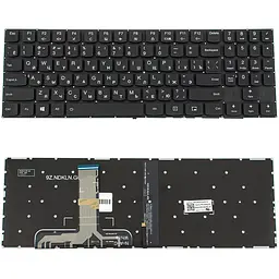 Клавіатура для ноутбука LENOVO (Legion: Y520-15) rus, black, без фрейма, підсвічування клавіш(оригінал) - мініатюра 2