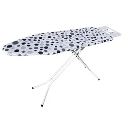 Дошка для прасування Casa Si Superstandard Basic 120x38 White/Grey Spots (CS95150E290), Білий