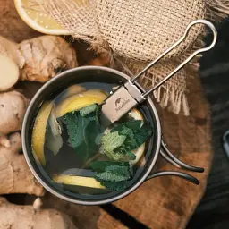 Ложка-виделка туристична Naturehike титанова NH19C001-J (6927595734766) - мініатюра 11