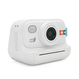 Дитячий фотоапарат S9 з функцією миттєвого термодруку, 1080p HD, MicroSD, екран IPS 2-дюйми, Type-C, White, BOX