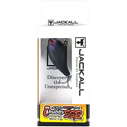 Воблер Jackall Chubby 38 SSR 38 мм 4.2 г Mat Black - мініатюра 2