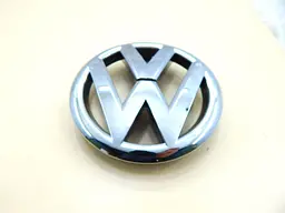 Емблема решітки Volkswagen Хром d=137 мм для Golf 6 Passat B7 європа Caddy Пластик(на напрямних) - мініатюра 2