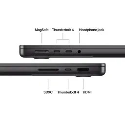 Ноутбук Apple MacBook Pro 14 A3434 M5 Space Black (MDE14UA/A) - мініатюра 3
