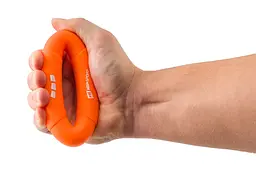Еспандер силіконовий овальний 22,6кг Hop-Sport HS-S022OG помаранчевий - мініатюра 3