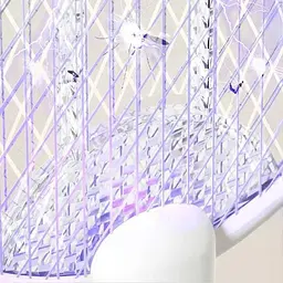 Електрична мухобійка Qualitell C3 White (ZSC230911) [165149] - мініатюра 2