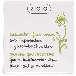 Крем для обличчя Ziaja Cucumber Face Cream з огірком 50 мл - мініатюра 2