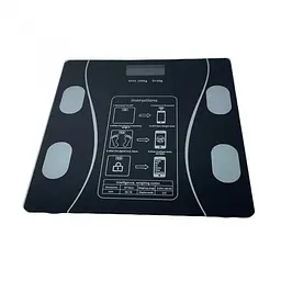 Ваги на підлогу розумні RIAS A-8003 Bluetooth до 180 кг Black (3_01548) - мініатюра 2