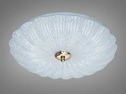 LED стельова люстра Romin 34 Вт біла золото без пульта - мініатюра 3