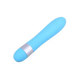 Вібратор M-mello Precious Passion 17 см блакитний - мініатюра 5