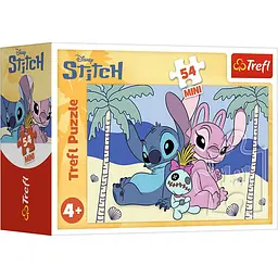 Пазл "Lilo and Stitch. Стіч і його світ" 54 елемента 19814 Trefl Mini, в коробці (5900511198140)