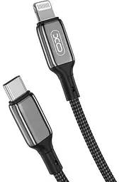 Кабель XO PD Type-C to Lightning NBQ180A 20W 1m Black