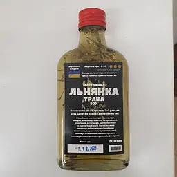 Настоянка на траві льнянка 200 мл