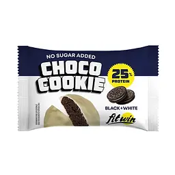 Протеїнове печиво, Choco Cookie 25% — 10 × 40 г Black White