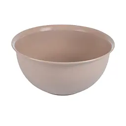 Миска Stars Plast кругла матова какао 1 л (94207/как)