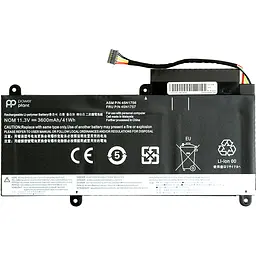 Акумулятор для ноутбуків Lenovo ThinkPad E450 (45N1754) 11.3V 3600 mAh