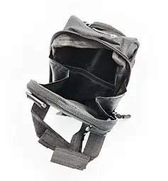 Велосумка на кермо Bravvos QJ-042 17х10х9,5 см чорний (G0000085) - мініатюра 4