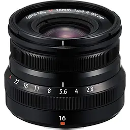 Об'єктив Fujifilm XF 16mm f/2.8 R WR Black (16611667) [137388]